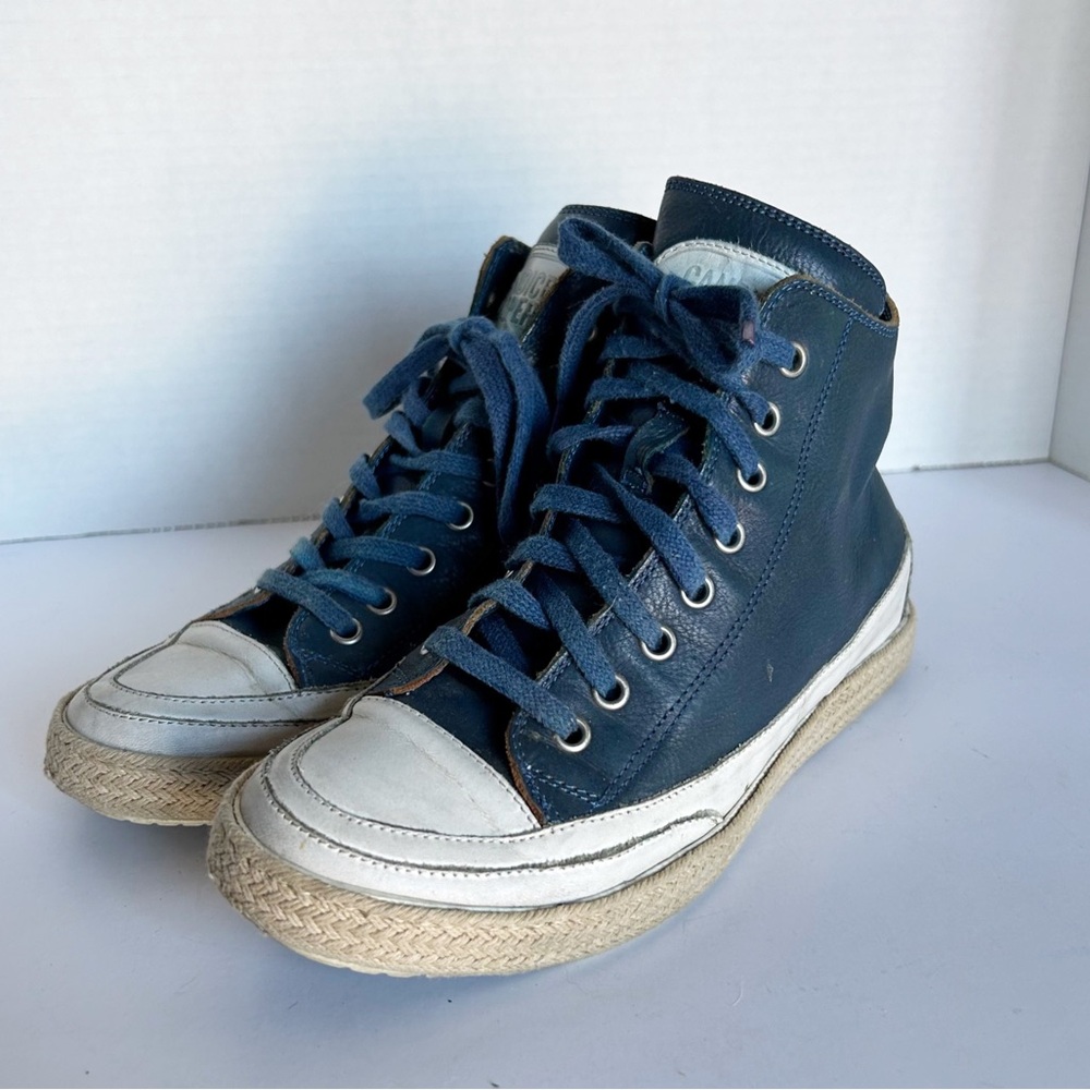 Candice Cooper women’s high top leather sneakers